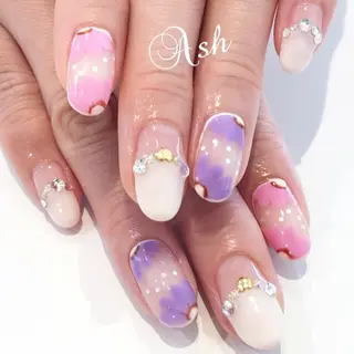 ネイル 🩵NORIKO 上品ネイルが得意🩵のネイルデザイン