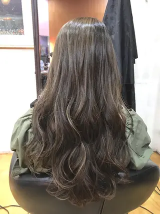 ロング カラー 韓国レイヤーカット★ 小林大樹のヘアスタイル