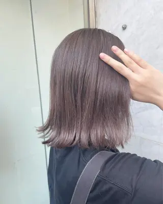ミディアム カラー RU RIのヘアスタイル