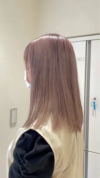 カラー 🌈コテ巻き風パーマ LOHASせいな🌈のヘアスタイル