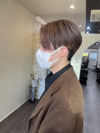 メンズ 艶カラー✨️派手髪 🦄renのヘアスタイル