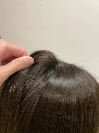 ミディアム 岡本 拡夢のヘアスタイル