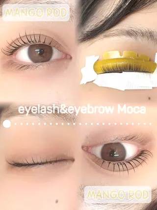 マツエク・マツパ moca MOCAのマツエク・マツパデザイン