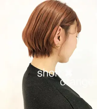 ショート カラー 相川 愛実のヘアスタイル