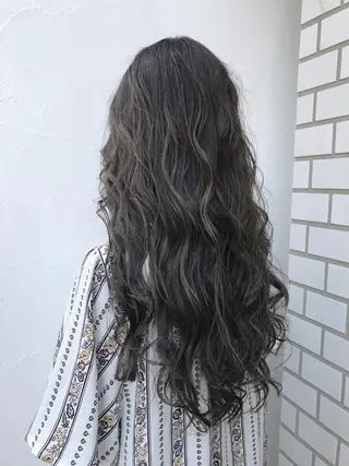ロング カラー メンズカット特化柏駅 徒歩3分LOUのヘアスタイル