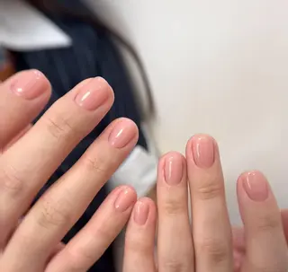 ネイル By moonネイル 🌷ワンホン/韓国風のネイルデザイン