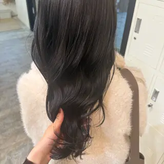 ロング カラー shin enom yuukaのヘアスタイル