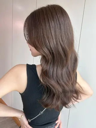 ロング カラー VISUALIST所属・小倉/レイヤー/ 顔周りカット/naoのヘアスタイル