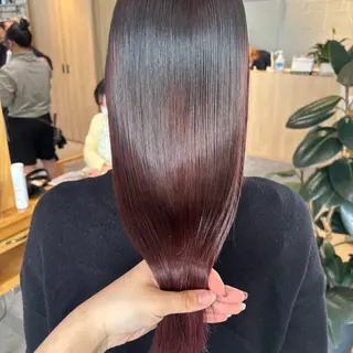 ロング りあの🎀 /暖色カラー🍒のヘアスタイル