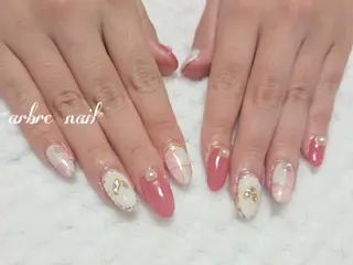 ネイル ＊arbre nail＊.アーブルネイル所属・✯.。 arbre  nail 。✯.のネイルデザイン