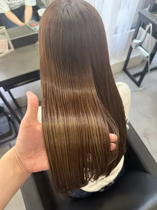 ロング 【CLOVE】阿世賀 潤のヘアスタイル