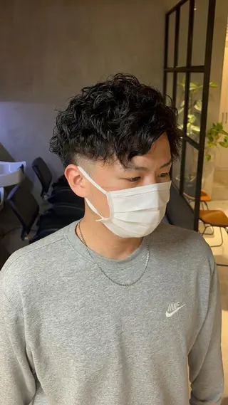 ショート メンズ 仲井間 賢雄 fifthのヘアスタイル