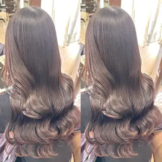 カラー ヘアメ🎀推しカラー 🥣横浜/しほ🧸のヘアスタイル