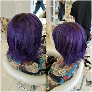 カラー SALOWIN栄 高須大貴のヘアスタイル