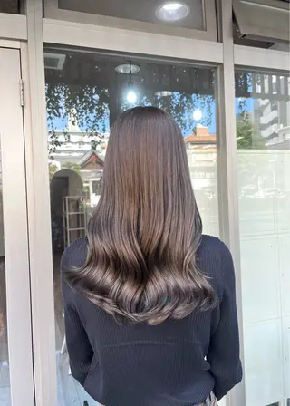 ロング カラー 村田梨乃/ minim hairのヘアスタイル