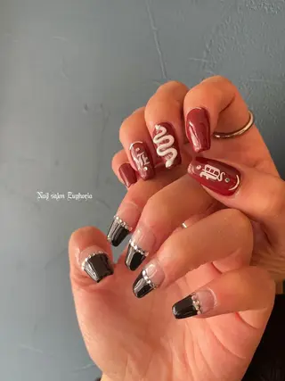 ネイル Nail salon Euphoriaのネイルデザイン