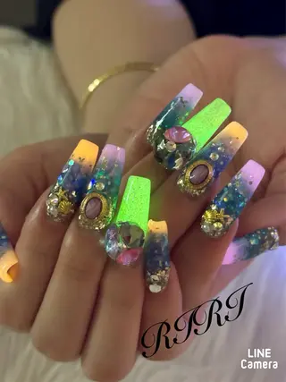 ネイル riri オーナーのネイルデザイン