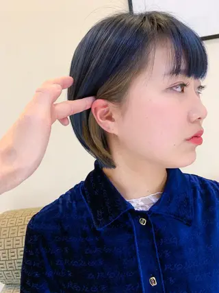 ショート カラー Beach 代表 KENTAのヘアスタイル
