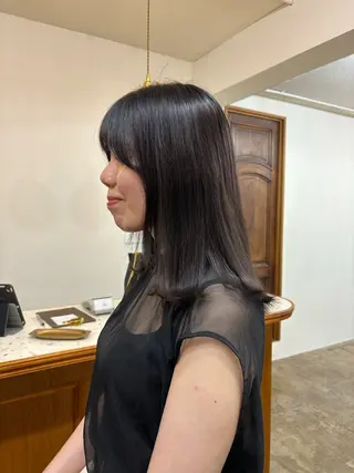 セミロング ayano🫧 《CIEN》のヘアスタイル