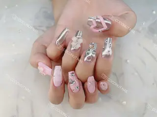 ネイル 神田 ココナッツのネイルデザイン