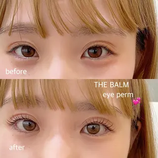 マツエク・マツパ THE BALM three🌼本名のマツエク・マツパデザイン