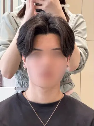 パーマ メンズ 【𝐀𝐬𝐡-池袋 】ひな💭🎀のヘアスタイル