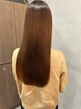 ロング カラー 濱崎 璃乃/ルプラボウのヘアスタイル