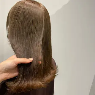ミディアム カラー 完全💗マンツーマン marinのヘアスタイル