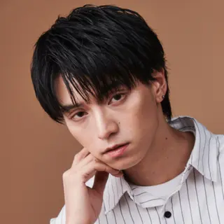 ミディアム パーマ メンズ 【池袋店 店長】伊藤 昂樹/曲がる縮毛矯正のヘアスタイル