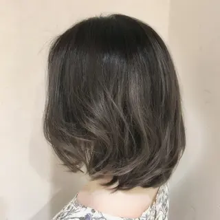 ショート カラー パーマ ヘアアレンジ 縮毛矯正/美髪 髪質改善/石田幸輔のヘアスタイル
