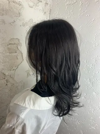 セミロング カラー 🔥ダブルカラー特化 🔥相原彰太のヘアスタイル