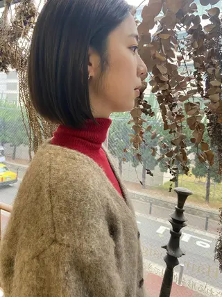 ショート カラー 松尾太樹 【pia】福岡美容室のヘアスタイル