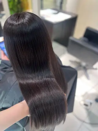 ロング カラー レイヤー×艶髪🤎. 𝜗𝜚hitomiのヘアスタイル