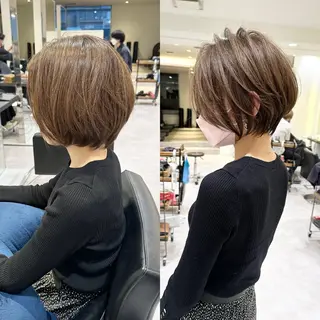 ショート ✨大人ショート特化 /カットモデル/銀座のヘアスタイル