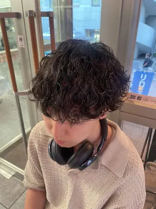 パーマ メンズ 町田エリアＮｏ．１/ パーマ特化/太田京希のヘアスタイル