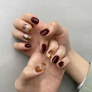 ネイル 鎌田 玲奈のネイルデザイン