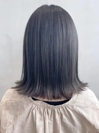 ミディアム カラー ヘアアレンジ パーマ ITbyALBUM 浦和店のヘアスタイル