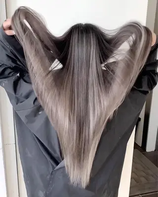 ロング カラー ヘアアレンジ 阿部 圭悟のヘアスタイル