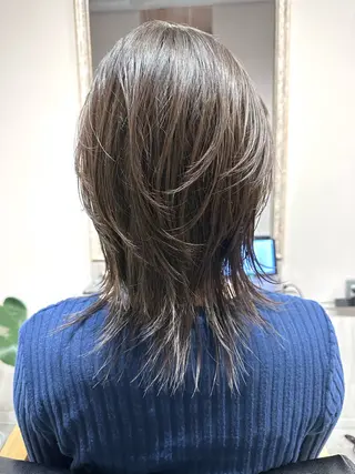 ミディアム 福西晃希 【艶髪・髪質改善】のヘアスタイル