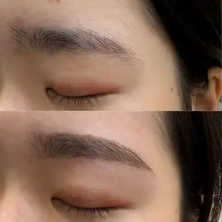 アイブロウ Noah's　Ark所属・透明感カラー🫧ヘア セット🫧松本菜月の眉毛・アイブロウイメージ