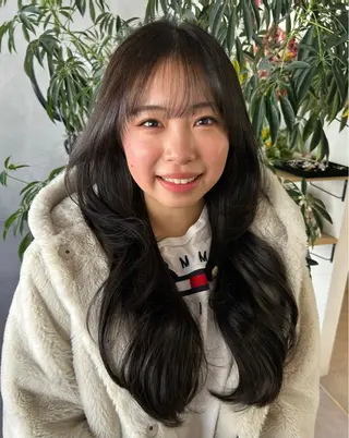 ロング ayu omochaのヘアスタイル