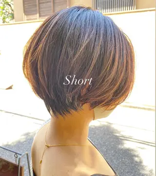 ショート カラー 小顔ショート✁ ⁂Yukari⁂のヘアスタイル