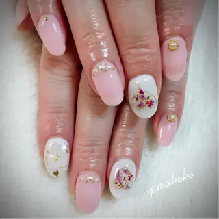 ネイル パラジェル有/ 長さだし/mahoのネイルデザイン