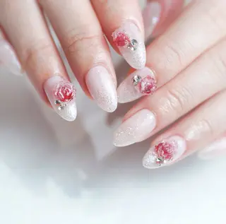 セミロング Re nailのネイルデザイン