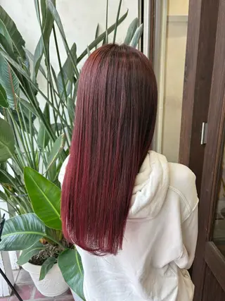 ロング カラー 髙木 優人のヘアスタイル