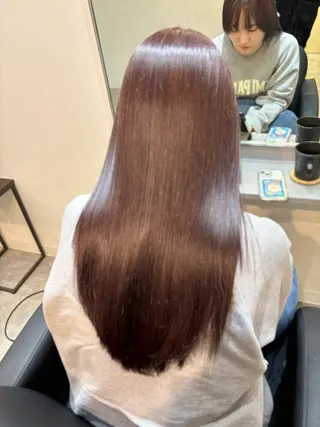 ロング 髪質改善 安田萌吾のヘアスタイル
