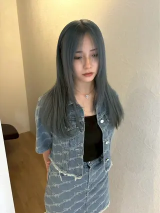 ロング maho/ブリーチ ミルクティー四条大宮のヘアスタイル