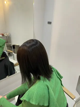 カラー 艶髪/透明感カラー/ 韓国/nonokaのヘアスタイル