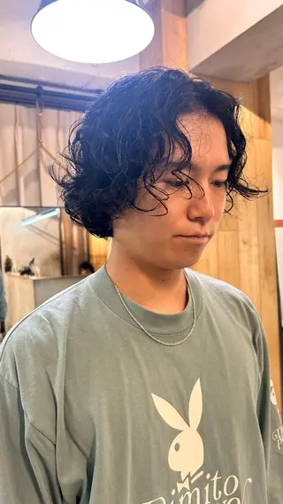 パーマ じゅわっと暖色カラー 🍊Moemiのヘアスタイル