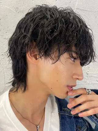 パーマ メンズ [メンズパーマ特化] 棚橋大翔のヘアスタイル
